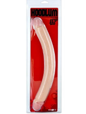 19 INCH HOODLUM DOUBLE DONG FLESH