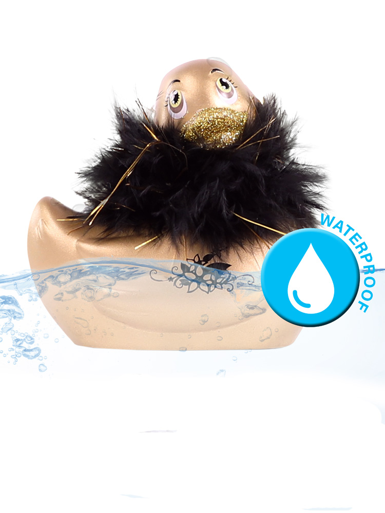 I Rub My Duckie Paris Gold | Bath or Shower Vibrator