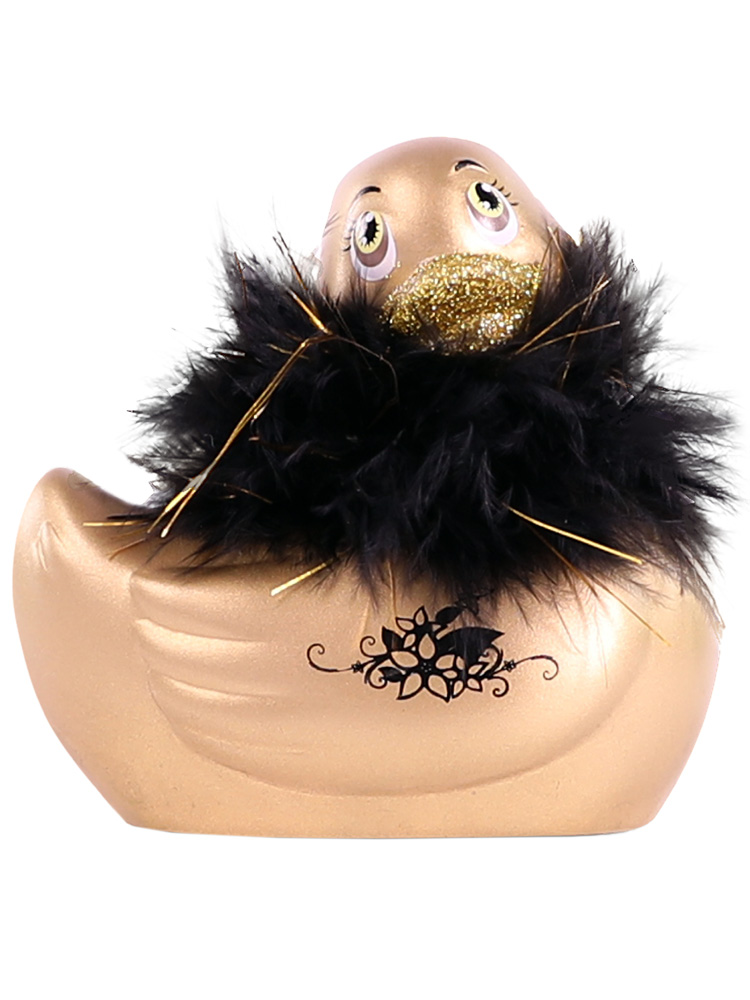 I Rub My Duckie Paris Gold | Bath or Shower Vibrator